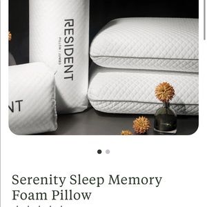 TWO Resident Memory Foam Pillows